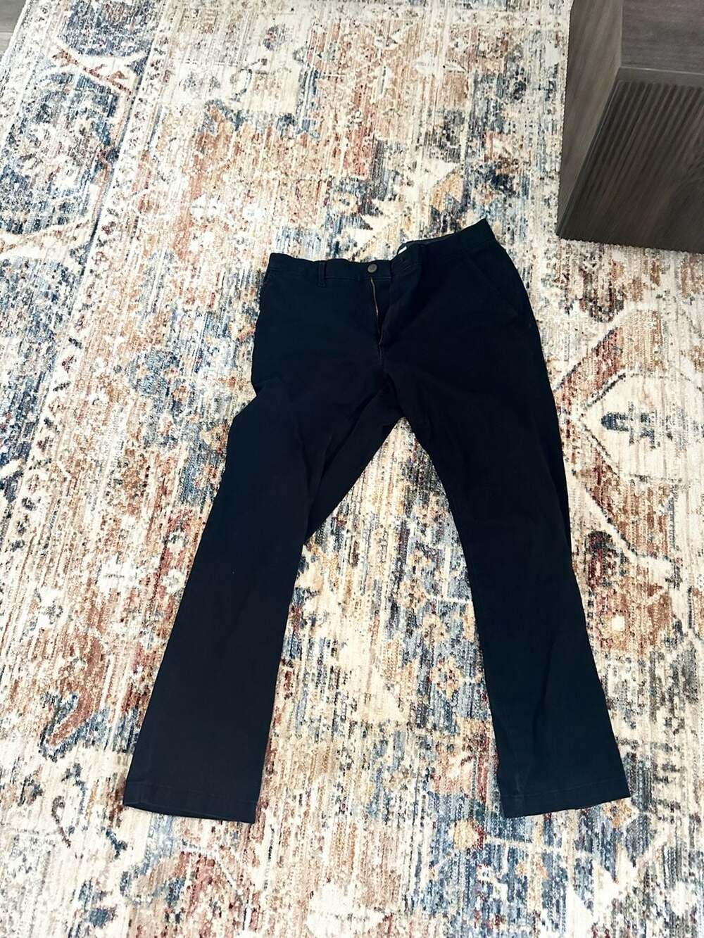 Amazon Essentials Men's Slim-Fit Chino Pants, Black, 34W x 30L